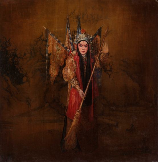 Yang Jian by Mi Qiaoming contemporary artwork Painting