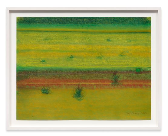 Landscape with Bushes by Richard Artschwager contemporary artwork Works on Paper