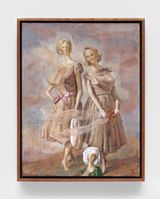 Carol Alice and Mary by John Currin contemporary artwork painting