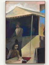 Magpie on a Morning Gallows by Justin De Verteuil contemporary artwork painting