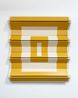 Untitled Two Yellow Rectangles II by Robert Moreland contemporary artwork Painting