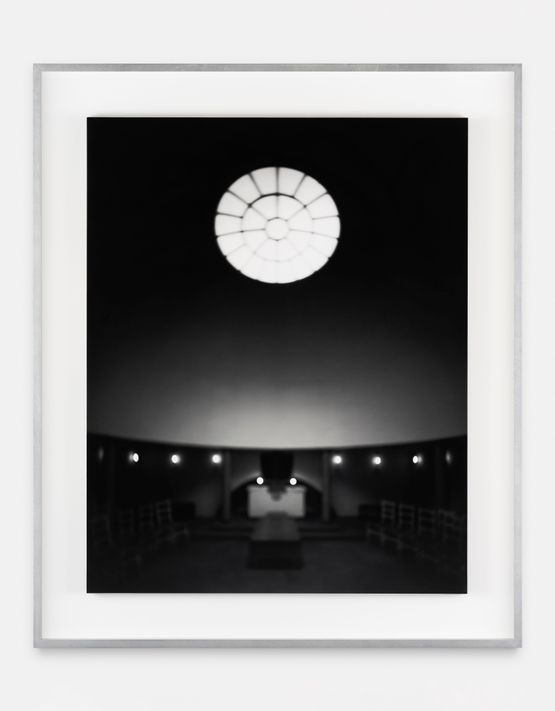 Woodland Chapel by Hiroshi Sugimoto contemporary artwork Photography