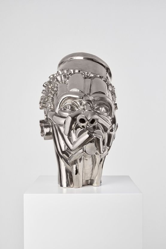 Autoritario by Victor Fotso Nyie contemporary artwork Sculpture
