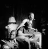 Red Jackson with His Mother and Brother Harlem New York by Gordon Parks contemporary artwork Photography