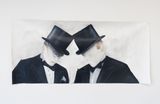 Top Hats by Jelena Telecki contemporary artwork painting