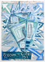 Untitled by Mike Cloud contemporary artwork painting works on paper