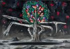 Nachthimmel Horizont 10 by Hartmut Neumann contemporary artwork Painting
