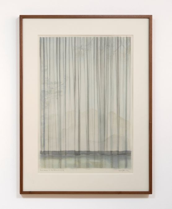 The House in the Mountains 2 by Paul Winstanley contemporary artwork Painting