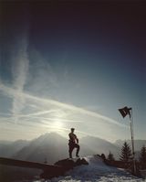 A SS-man at the Watzmann by Andreas Muhe contemporary artwork photography print
