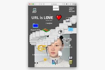 Contemporary art exhibition aaajiao 2020 URL is LOVE - A Digital Retrospective at Tabula Rasa Gallery Beijing China