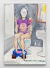 Hotel Bathroom by Jason Fox contemporary artwork Painting
