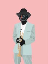 The Whistleblower I by Azuka Muoh contemporary artwork print