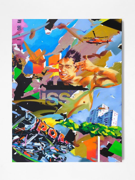 Oblivion by Norbert Bisky contemporary artwork Painting