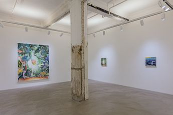 Contemporary art exhibition Matthias Weischer Traces to nowhere at Lehmann Maupin Hong Kong
