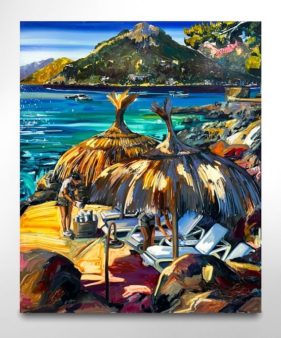 Villa Ariadna by Rex Southwick contemporary artwork Painting