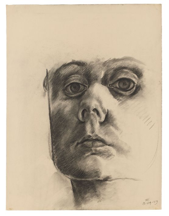 No title by Lee Lozano contemporary artwork Works on Paper