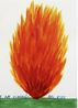 I Am Currently On Fire by David Shrigley contemporary artwork Works on Paper