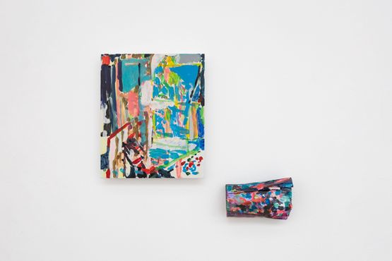 Arrival at the Window Cuff XII by Hayley Tompkins contemporary artwork Painting