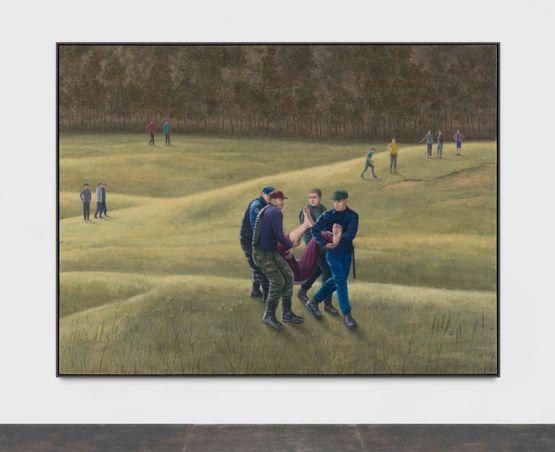 Deposition by Serban Savu contemporary artwork Painting
