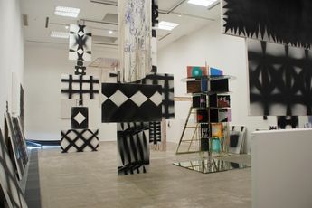 Contemporary art exhibition Group Exhibition Distance Produces Beauty at ShanghART Beijing China