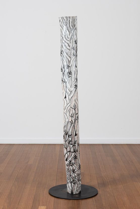 Butjiriani by Yalmakany Marawili contemporary artwork Sculpture