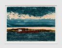 Hudson River Barge by Kirsten Everberg contemporary artwork Painting