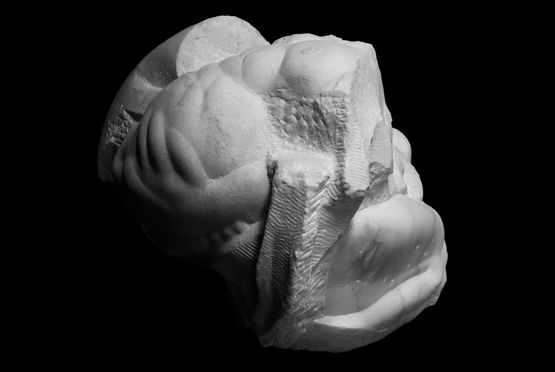 Marble Figure - Opus 4 nr.3 by Athar Jaber contemporary artwork Sculpture