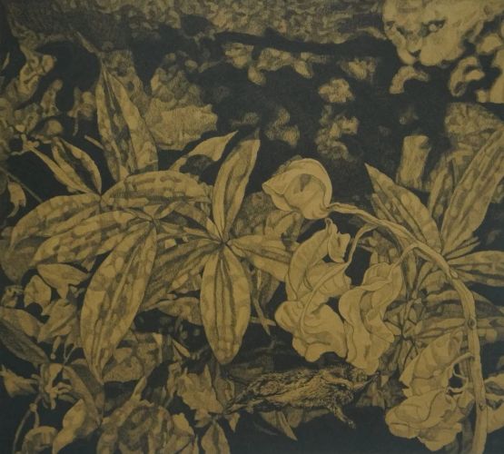Untitled Grandmas Nightmare by Vivek V C contemporary artwork Drawing