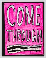 Come Through for Me by Sim Raejung contemporary artwork drawing painting works on paper