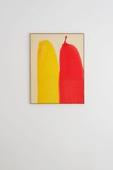 Yellow and Red by Emeca contemporary artwork painting