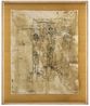 Christus der Widdergott 2 by Hermann Nitsch contemporary artwork Print