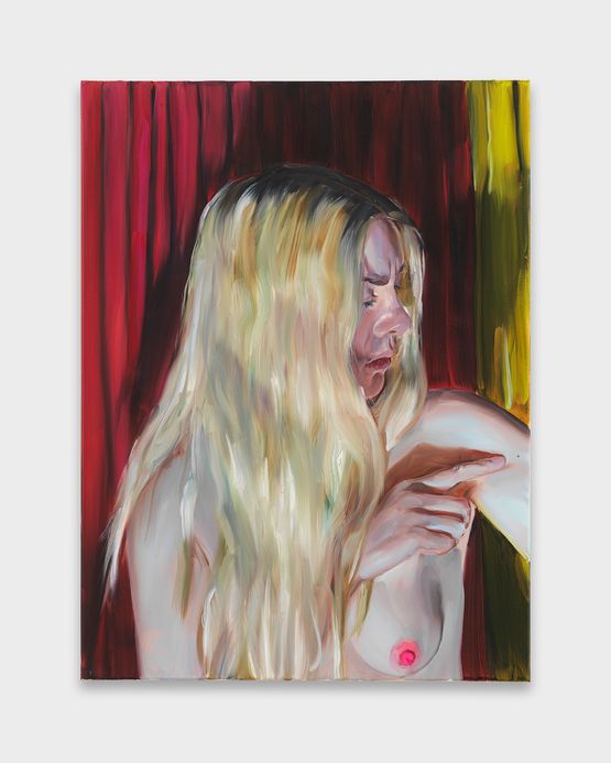 Spotlight on new freckle by Jenna Gribbon contemporary artwork Painting