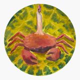 Spider Crab I by Charles Hascoet contemporary artwork painting
