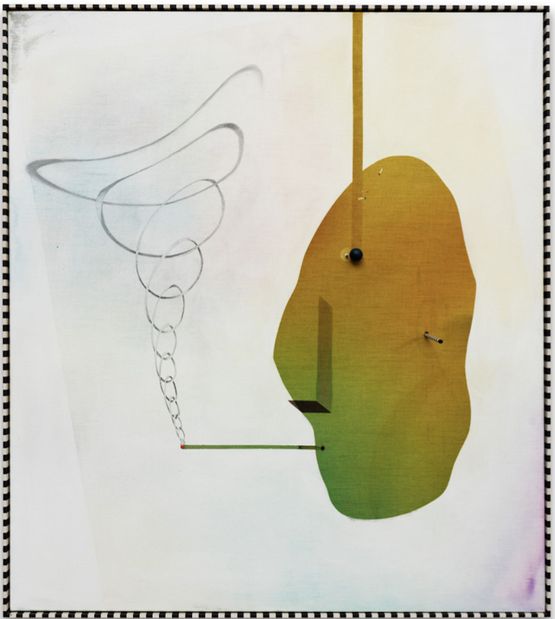 Stubenraucher by Matthias Bitzer contemporary artwork Painting