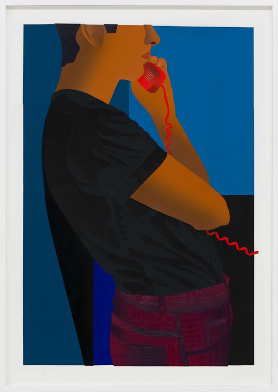 Quarter to Midnight  by Anthony Iacono contemporary artwork Works on Paper