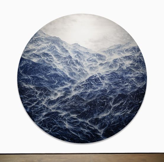 Cyano-Collage 121 by Wu Chi-Tsung contemporary artwork Painting