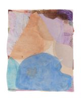 Kinning with Lake 13 by Jahnne Pasco-White contemporary artwork drawing painting textile works on paper