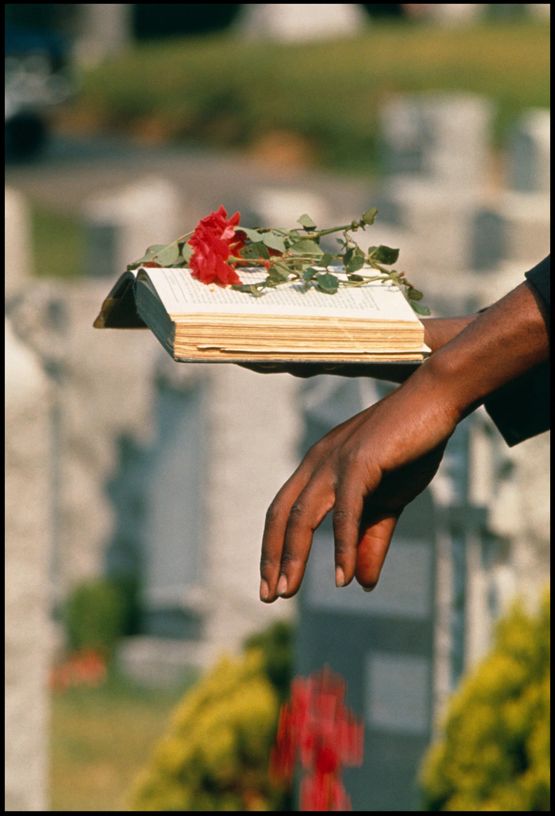 Funeral Fort Scott Kansas by Gordon Parks contemporary artwork Print