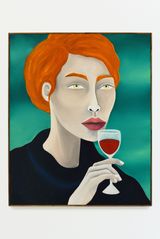 Jallumerai les yeux by Rebecca Brodskis contemporary artwork painting