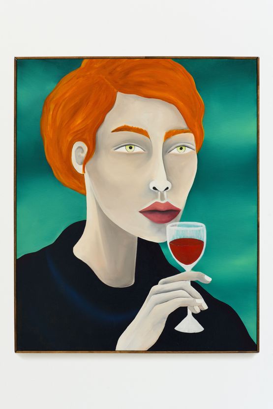Jallumerai les yeux by Rebecca Brodskis contemporary artwork Painting
