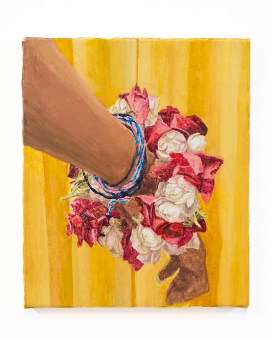Gajra by Fiza Khatri contemporary artwork Painting