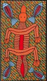 Platypus by Robert Campbell Jnr contemporary artwork painting