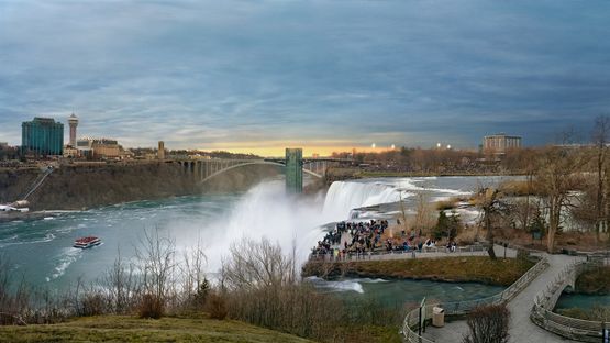 Total Solar Eclipse Luna Island Niagara Falls April 8 2024 by An-My Le contemporary artwork Print