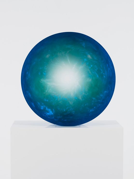 Untitled parabolic lens by Fred Eversley contemporary artwork Sculpture