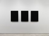 Monochromes BLK II-IV by Cerith Wyn Evans contemporary artwork painting works on paper