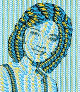 Teresa Teng VII by Thomas Bayrle contemporary artwork print