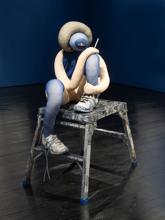 Maggiesque by Sarah Lucas contemporary artwork Sculpture