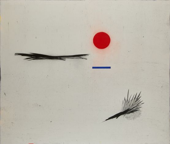 Notes on the Sun by Abed Al Kadiri contemporary artwork Painting
