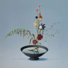 Beauty of the Past Ikebana by Gongkan contemporary artwork Painting