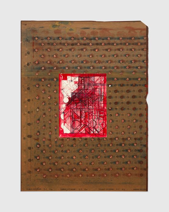 Back and Forth on the Street Corner by Ryoko Aoki contemporary artwork Works on Paper
